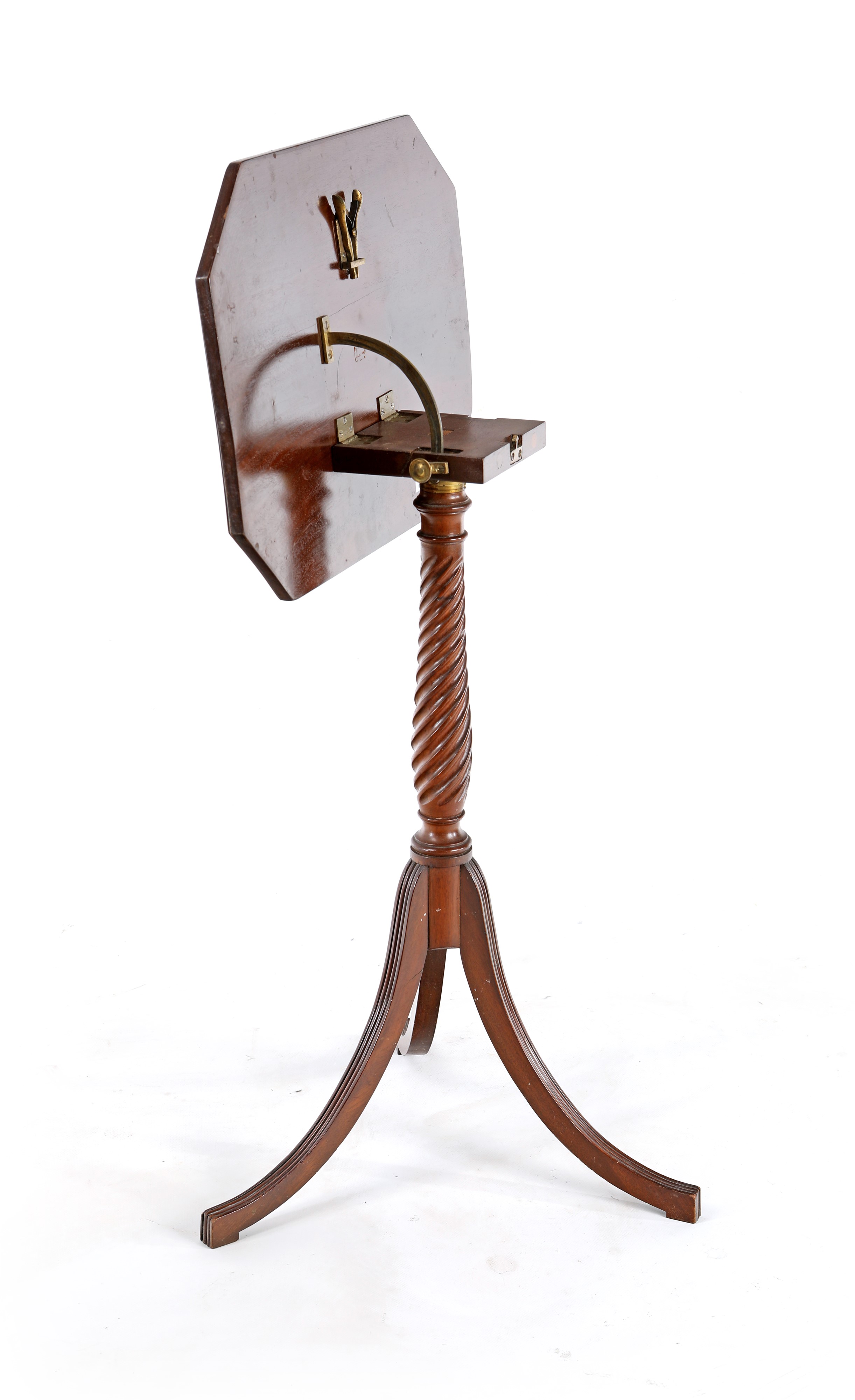 Tavolino da Fumo in Mogano D'epoca Regency, Inghilterra, Inizi del XIX Secolo