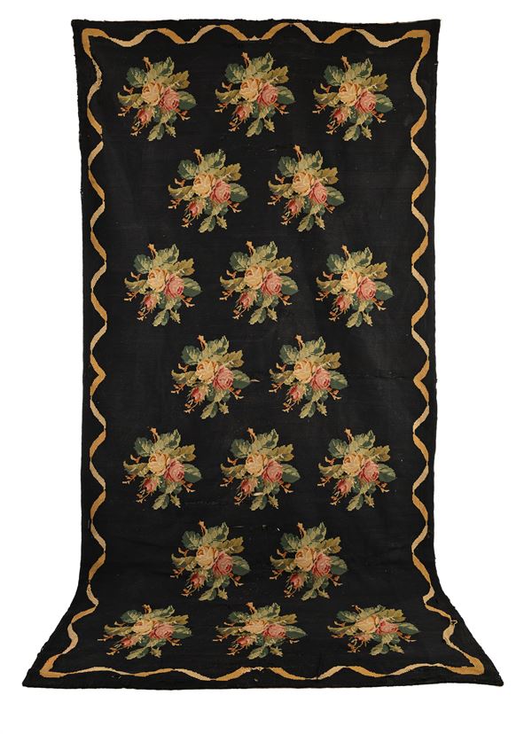 Tappeto ispirato agli esemplari Kilim Bessarabici, fine XIX/inizio XX secolo