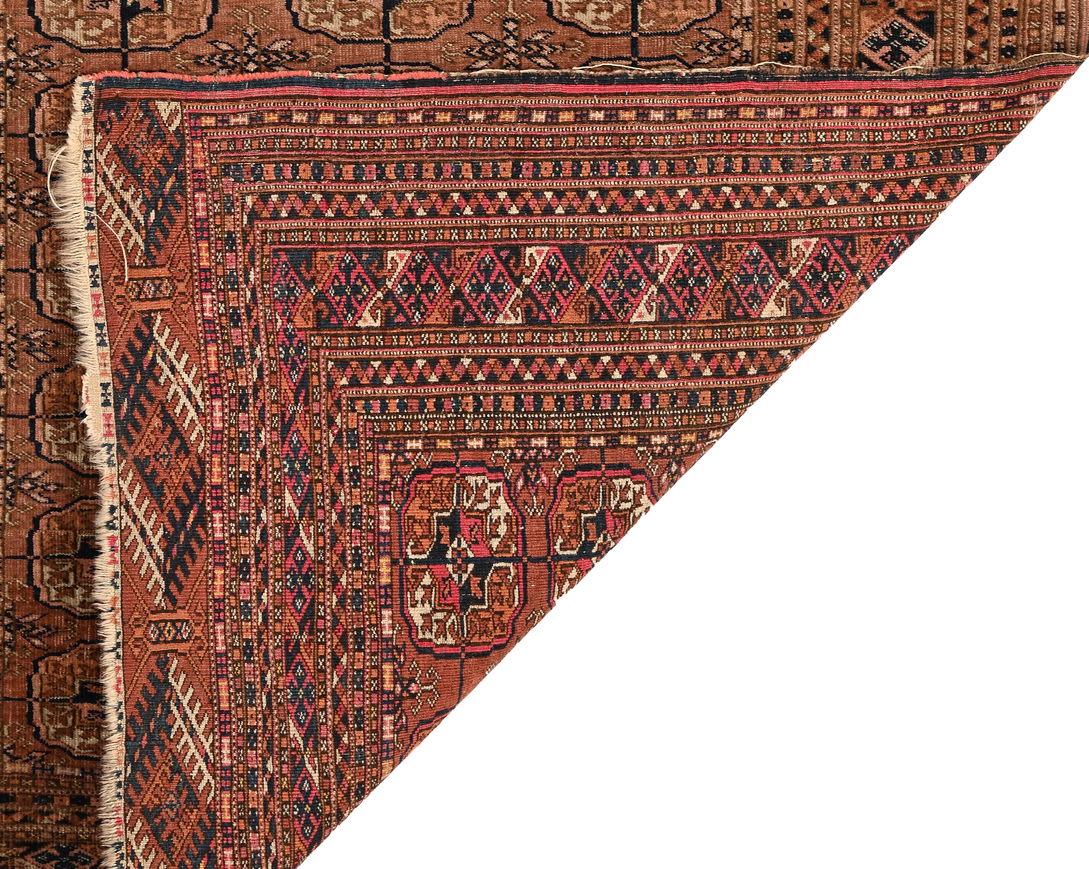 Tappeto Turkmeno Bukhara, inizio XX secolo