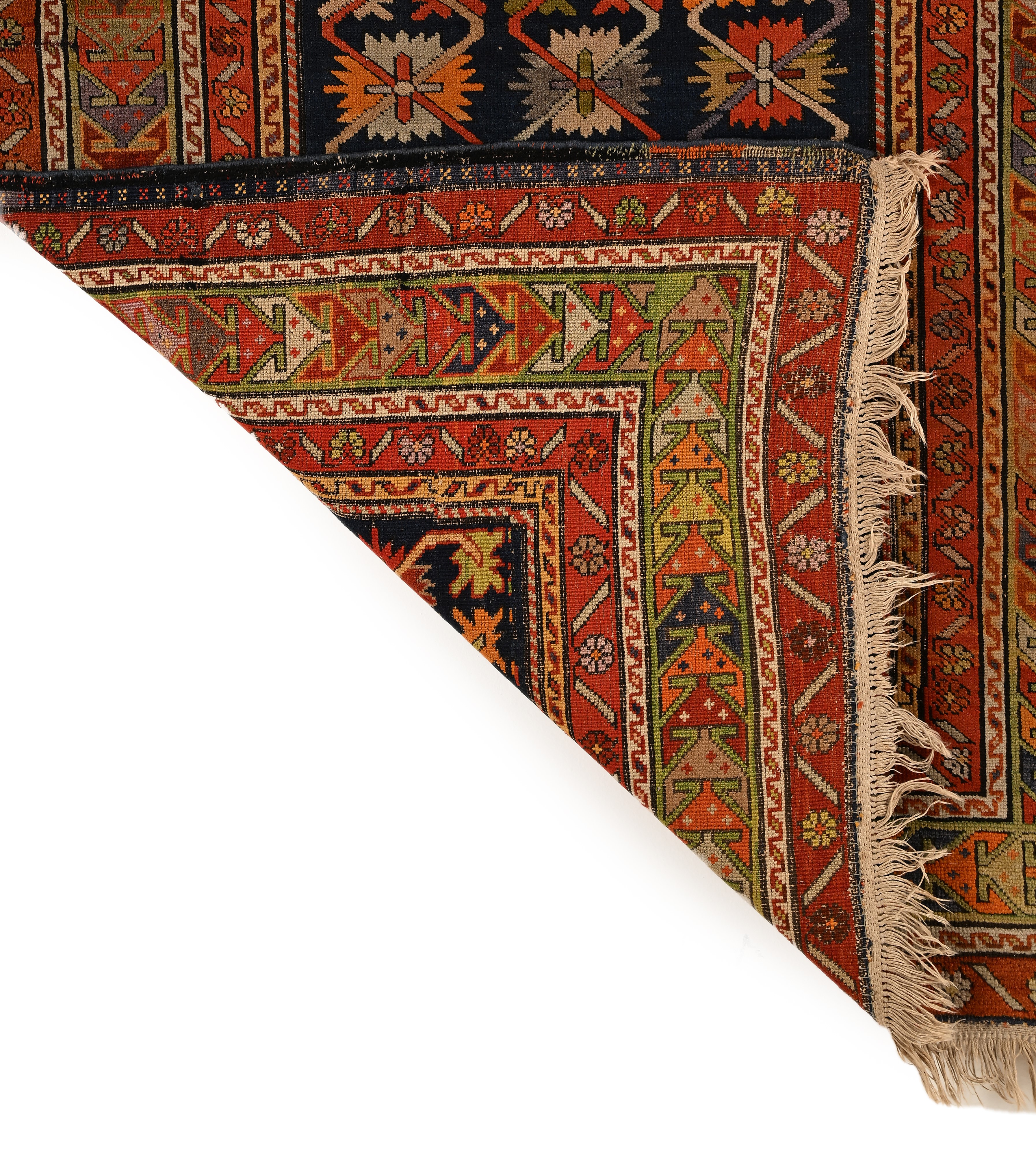 Preghiera caucasica fondo blu, XX secolo