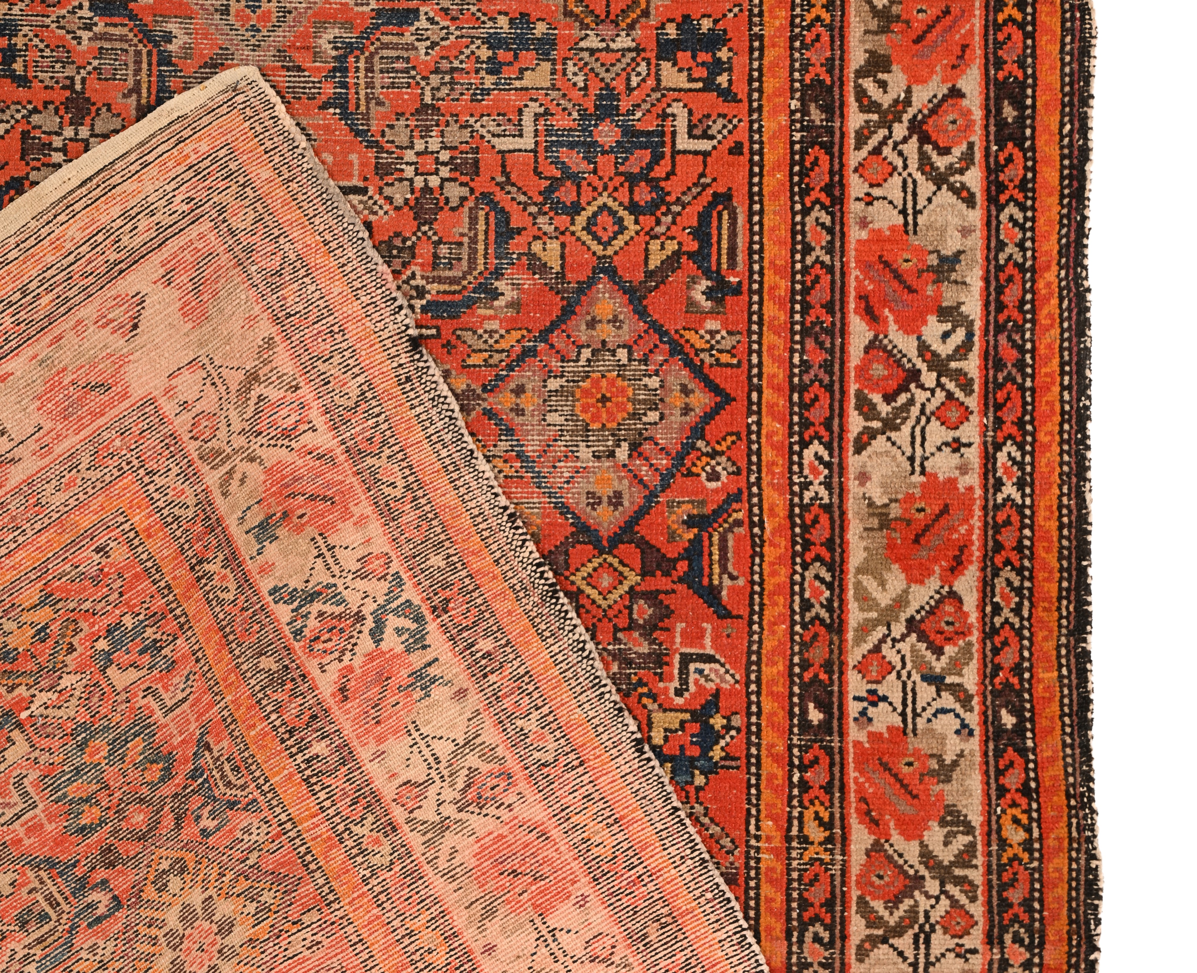 Corsia Melayer fondo rosso, Persia, inizi XX secolo