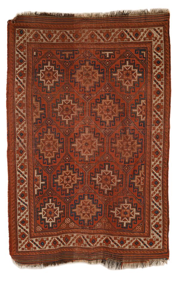 Tappeto Turkomen Ersari, Asia Centrale, Fine XIX - Inizio XX secolo