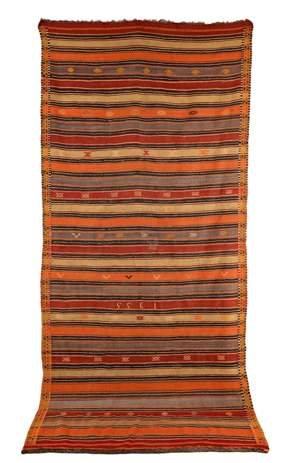 Tappeto Kilim Nomade, Nord Africa, XX secolo