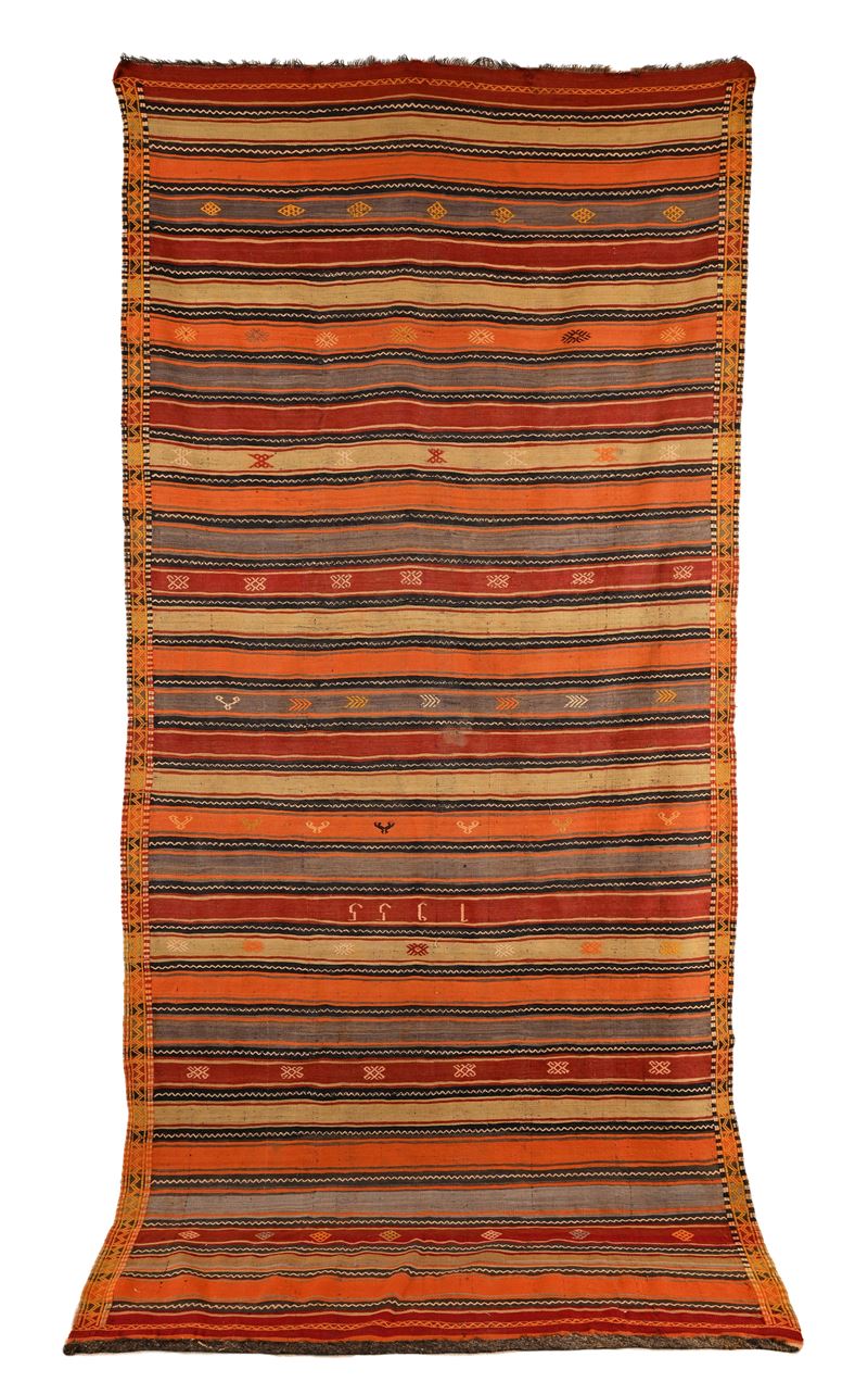 Tappeto Kilim Nomade, Nord Africa, XX Secolo