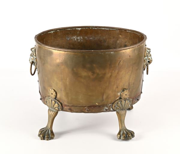 Braciere in rame, XIX secolo