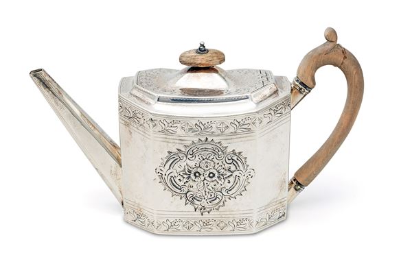 Teiera in argento, Londra, 1792