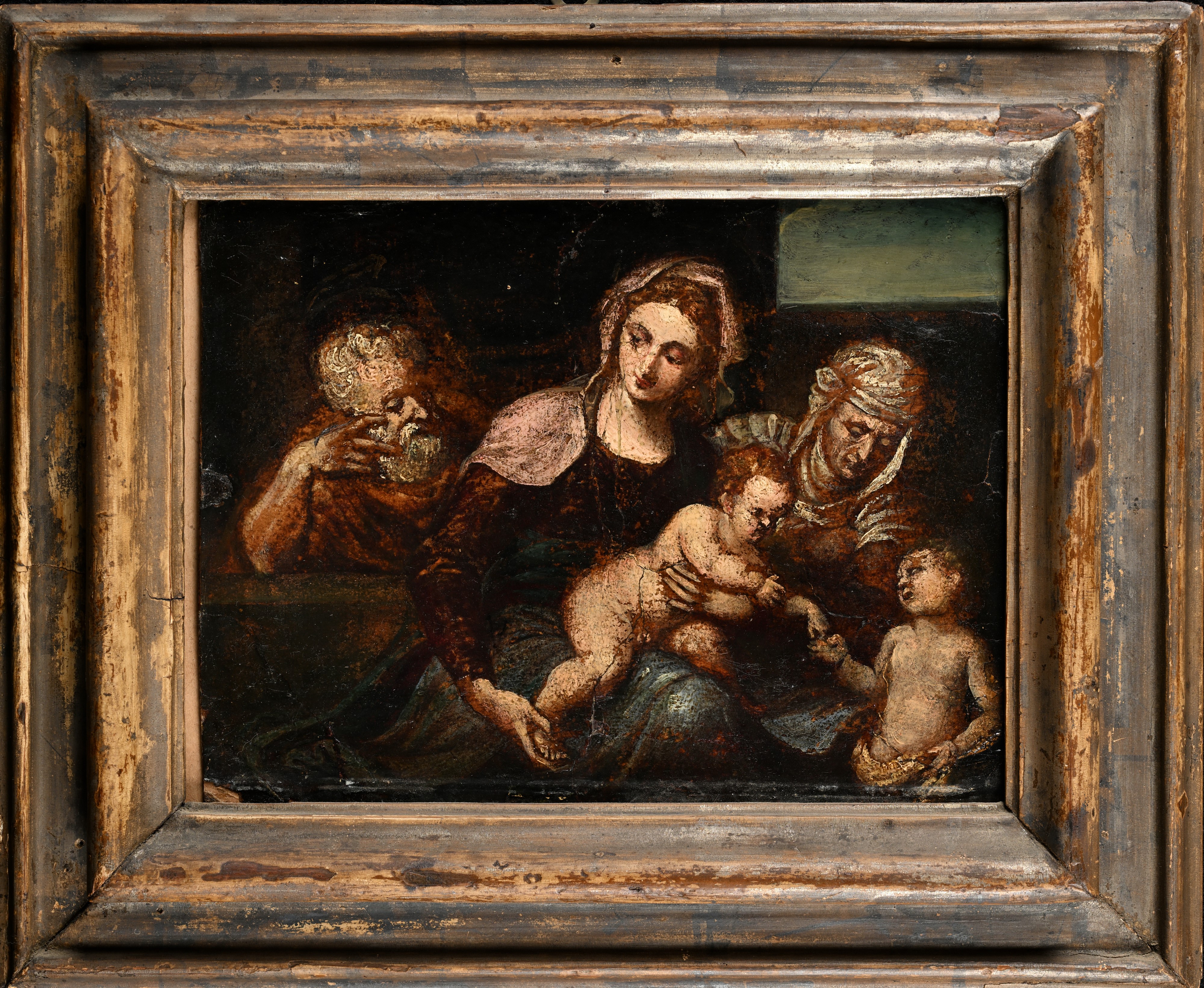 Sacra Famiglia con San Giovannino e Santa Elisabetta