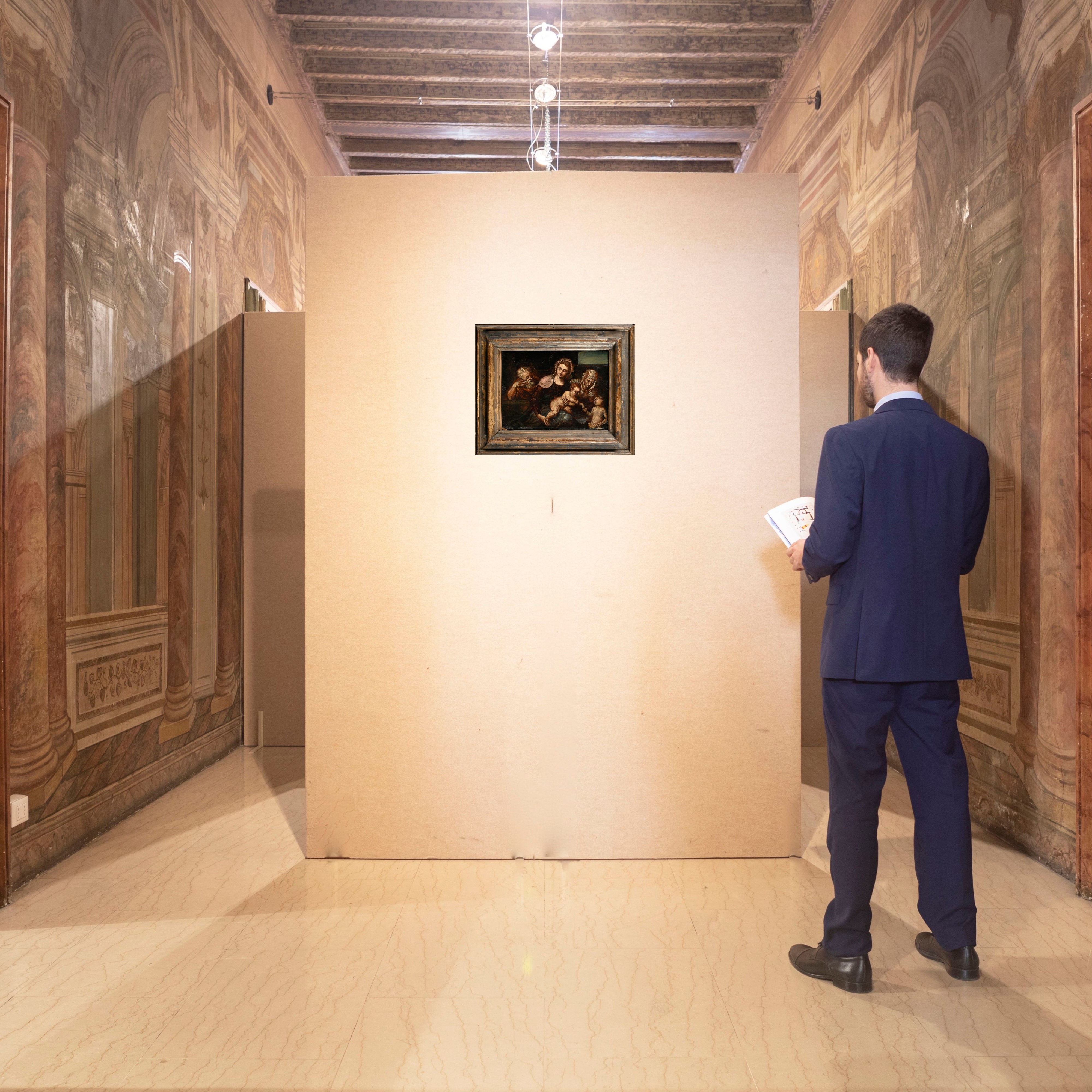 Sacra Famiglia con San Giovannino e Santa Elisabetta