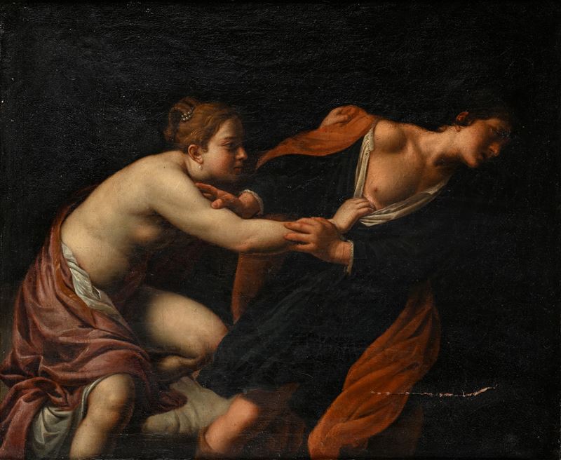 Alessandro Turchi L'orbetto - Giuseppe e la Moglie di Putifarre