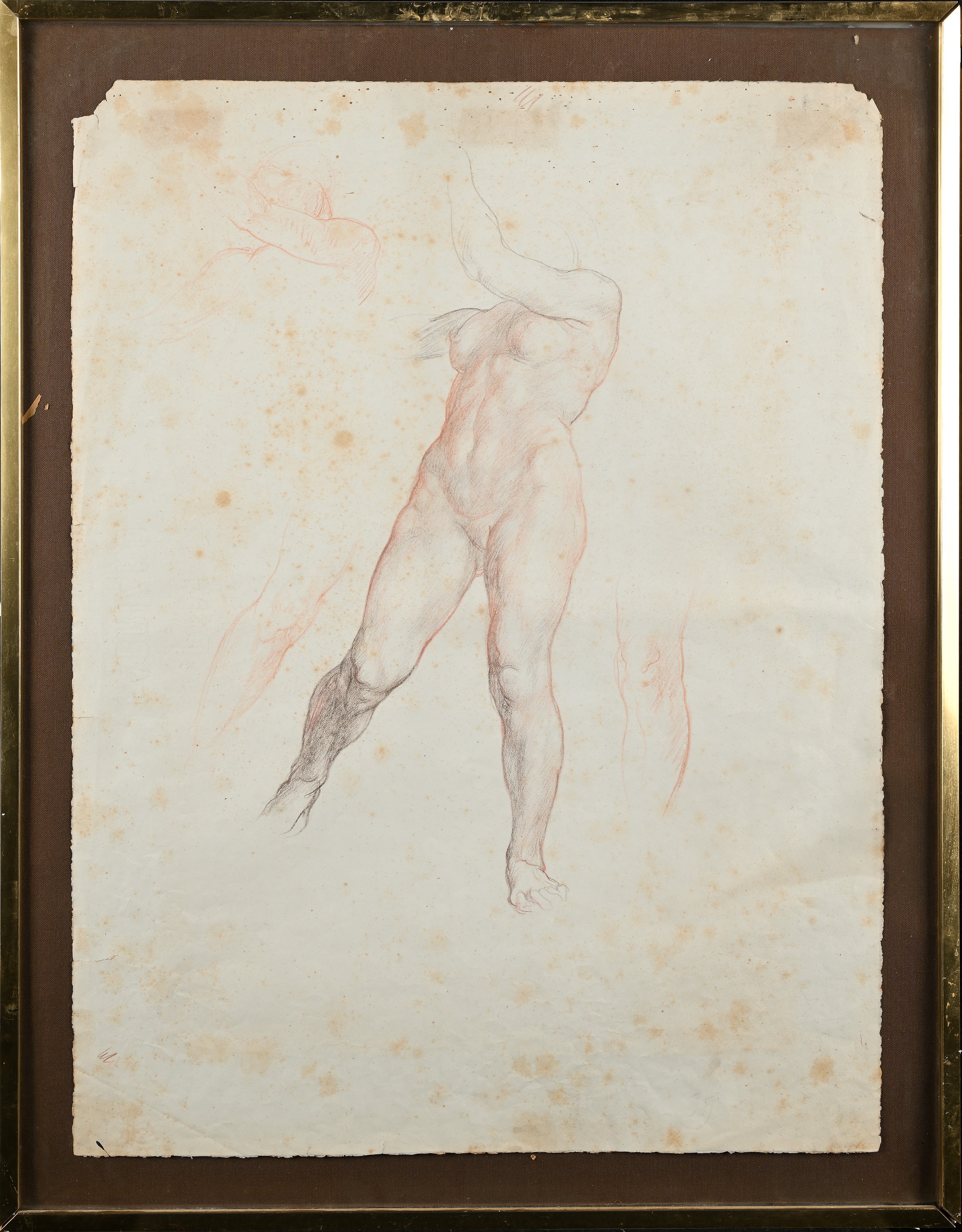 Scuola Italiana del XIX Secolo - Nudo Femminile Accademico