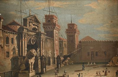 Veduta Dell'arsenale di Venezia