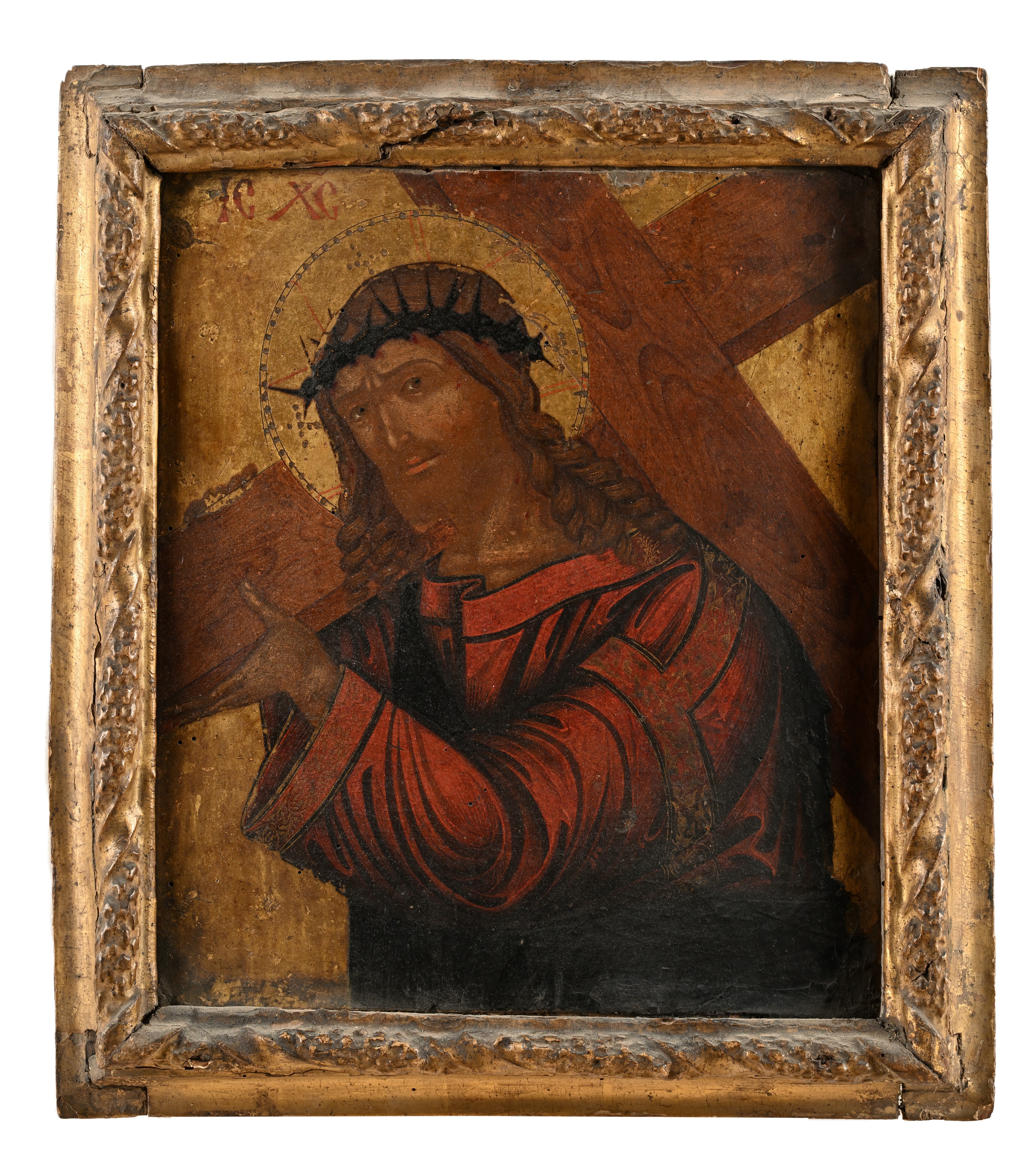 Pittore del XVI Secolo - Cristo Portacroce