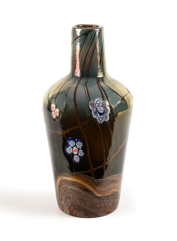 Vaso in vetro di Murano