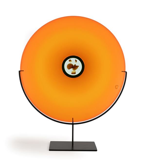 Piatto dalla serie Pianeti per Venini