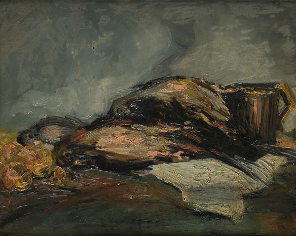 Natura morta con cacciagione