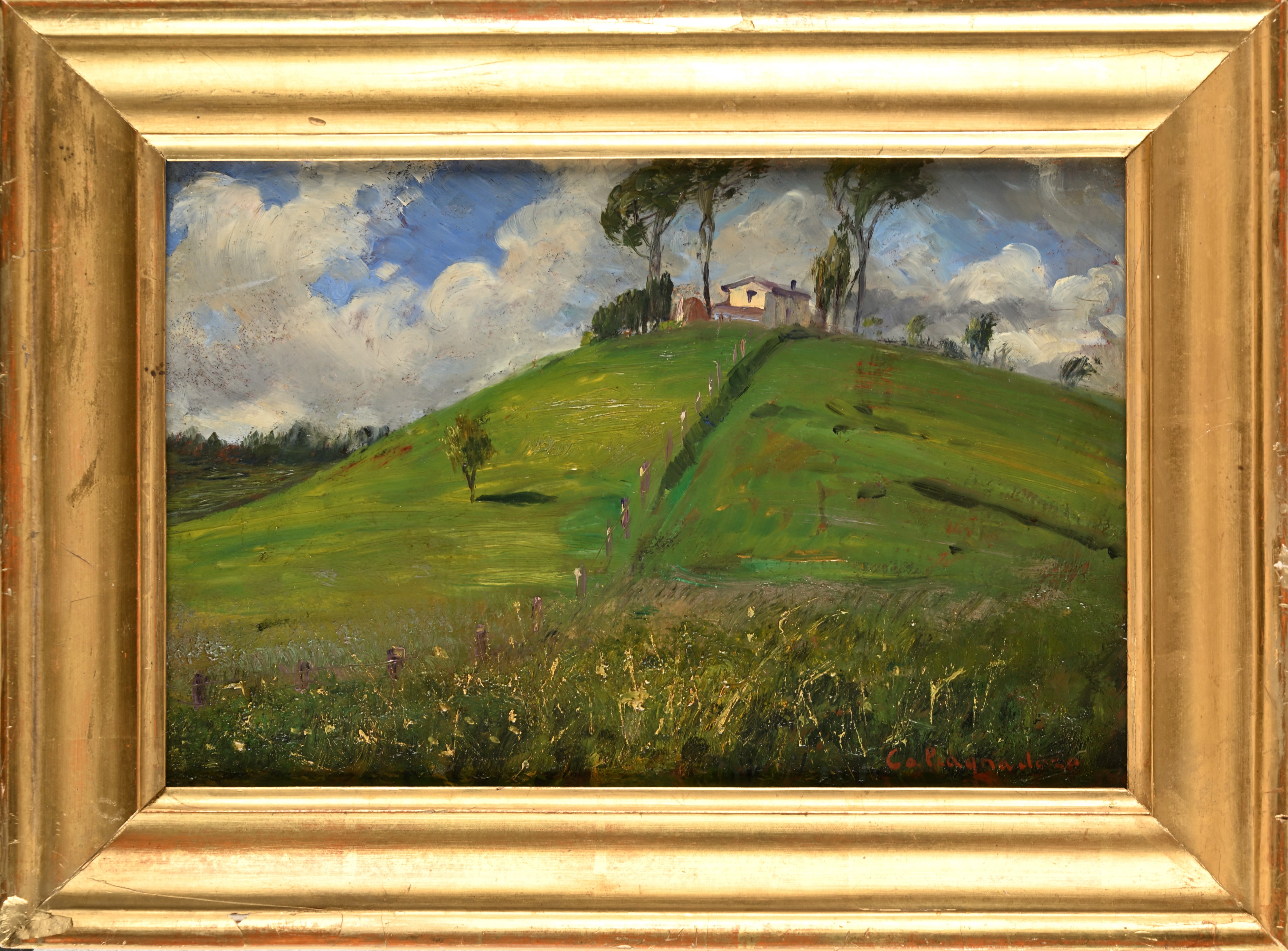 Antonino Calcagnadoro - Due Paesaggi di Campagna