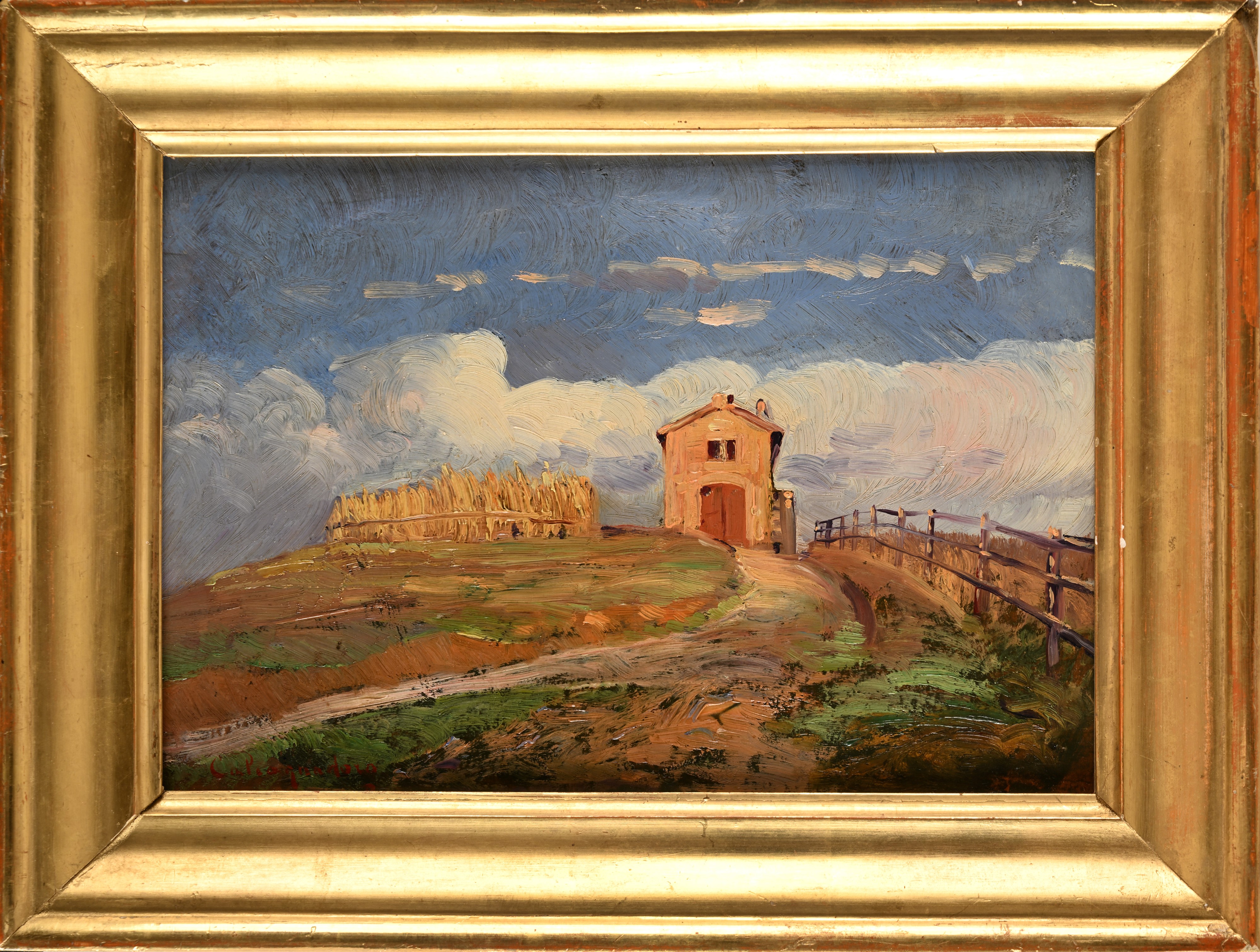 Antonino Calcagnadoro - Due Paesaggi di Campagna