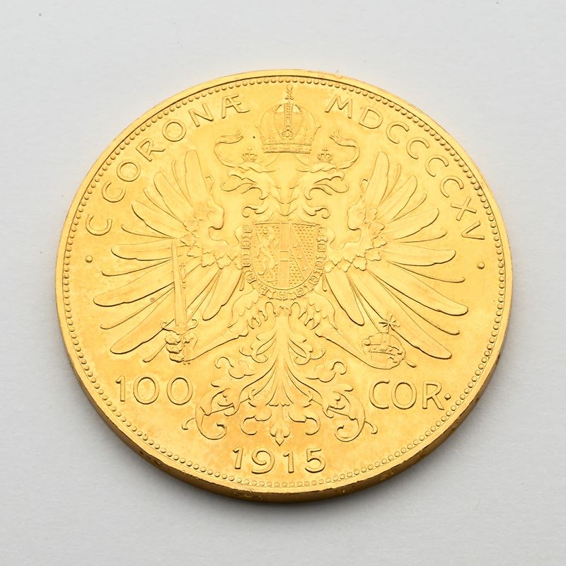 100 Corone 1915 Francesco Giuseppe i Impero Austriaco