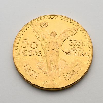 50 Pesos 1947 Messico
