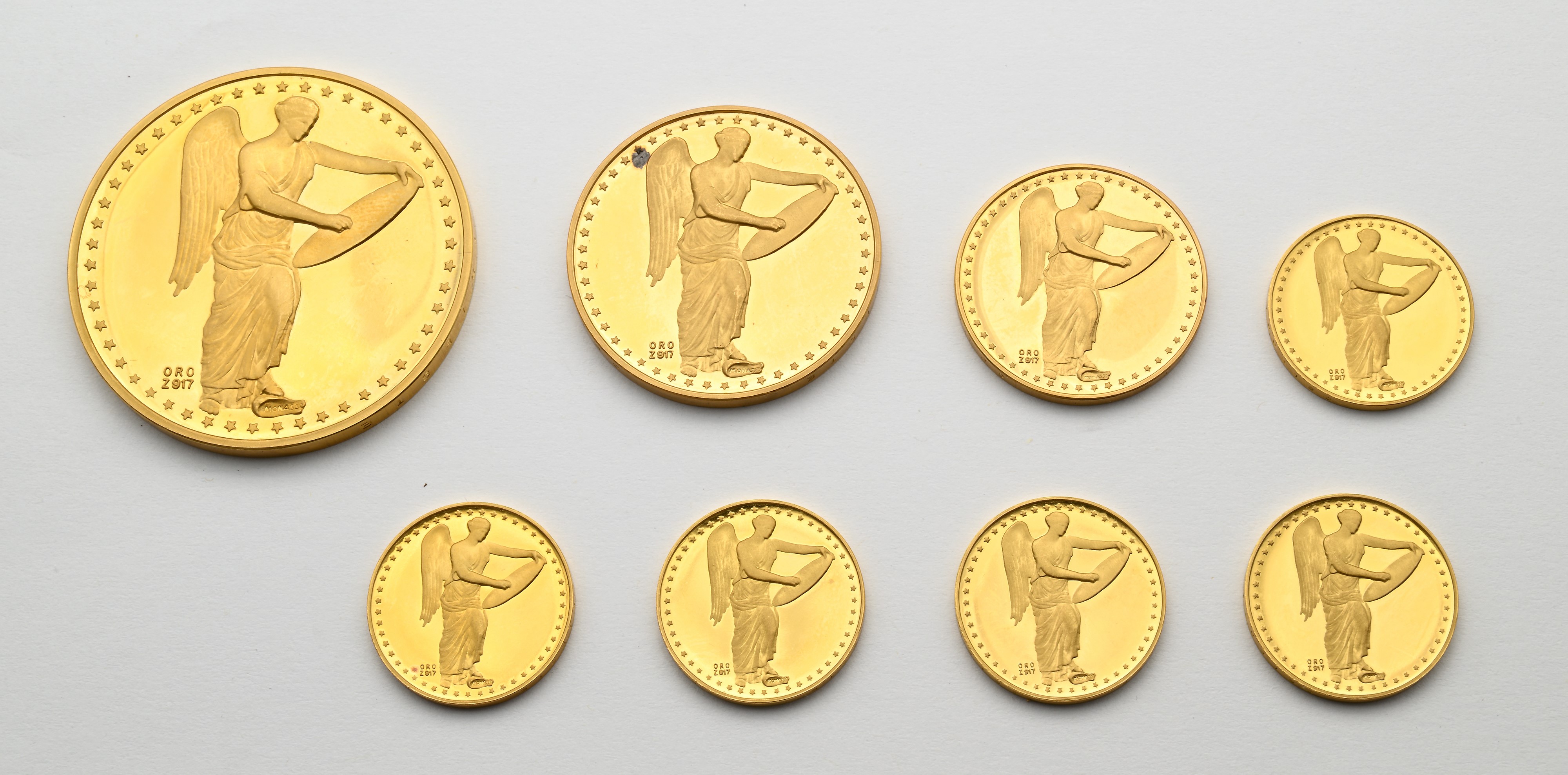 Lotto di 8 Medaglie del Cinquantenario della Vittoria 1918-1968