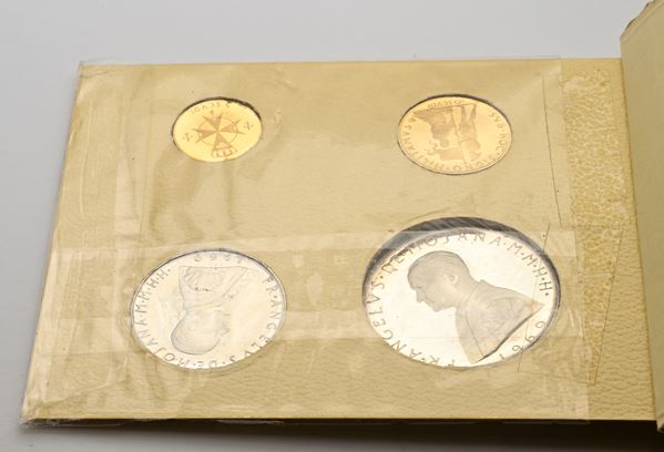 Serie completa 4 monete (10, 5, 2 Scudi e 1 Scudo) 1969 SMOM