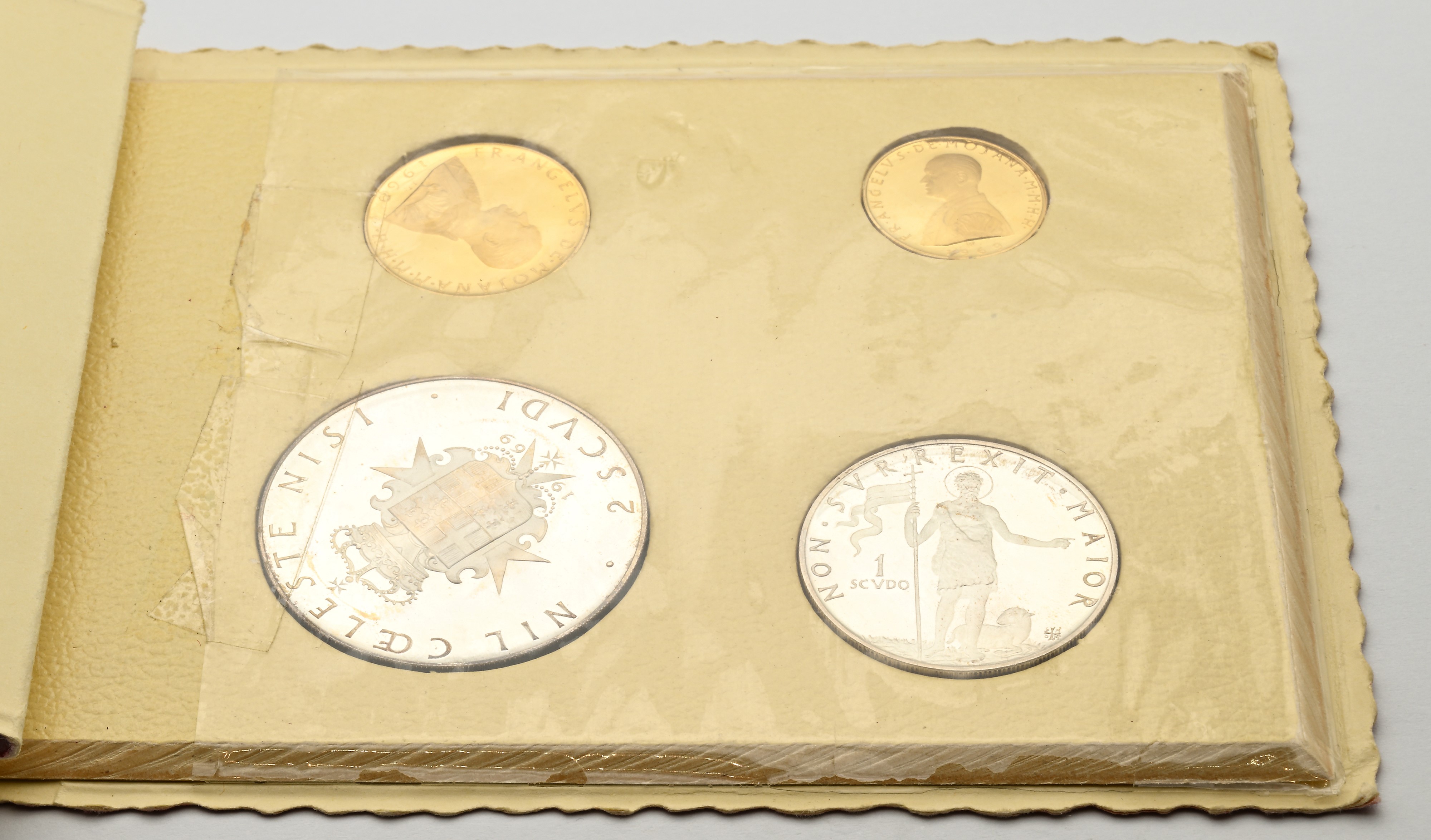 Serie Completa 4 Monete (10, 5, 2 Scudi e 1 Scudo) 1969 Smom