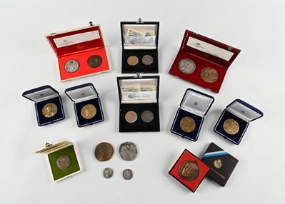 Lotto Medaglie San Marino, Vaticano e Repubblica Italiana in Argento e Bronzo