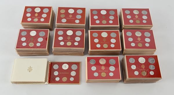 Lotto 208 Serie complete A.I-A.XVI e Giubileo 1975 Paolo VI Città del Vaticano 