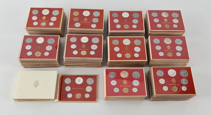 Lotto 208 Serie Complete a.I-a.XVI e Giubileo 1975 Paolo Vi Città del Vaticano