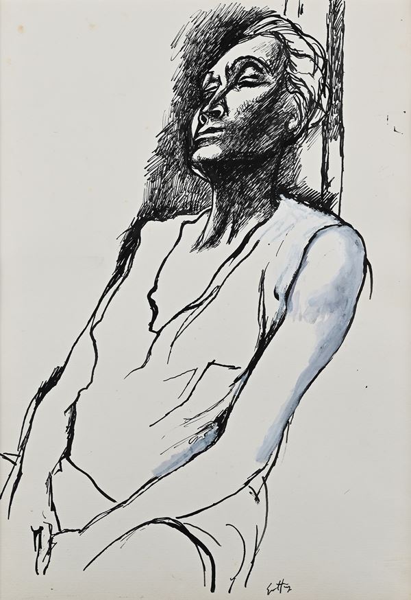 Renato Guttuso - Donna sedua