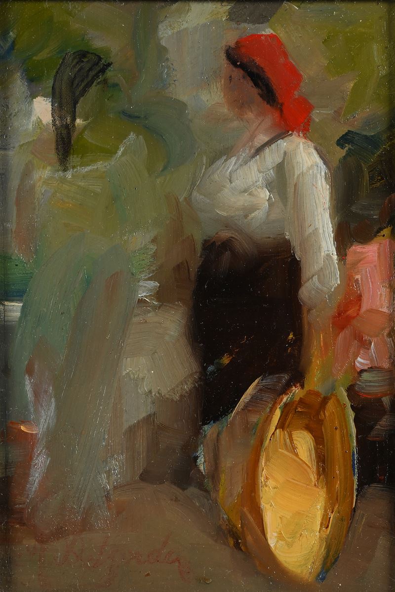 Alfredo del Sordo - Due Contadine