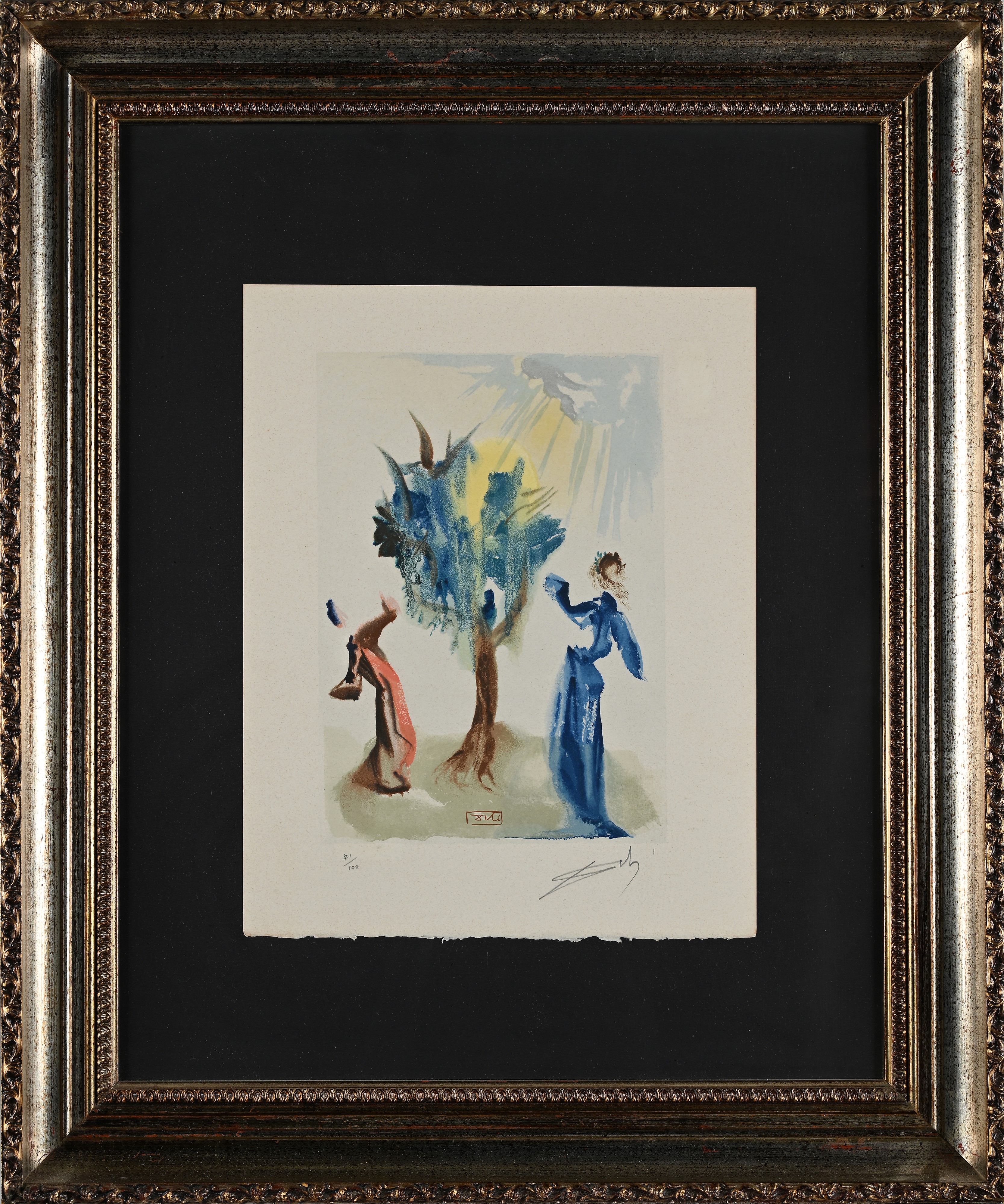 da La Divina Commedia illustrata di Dalì