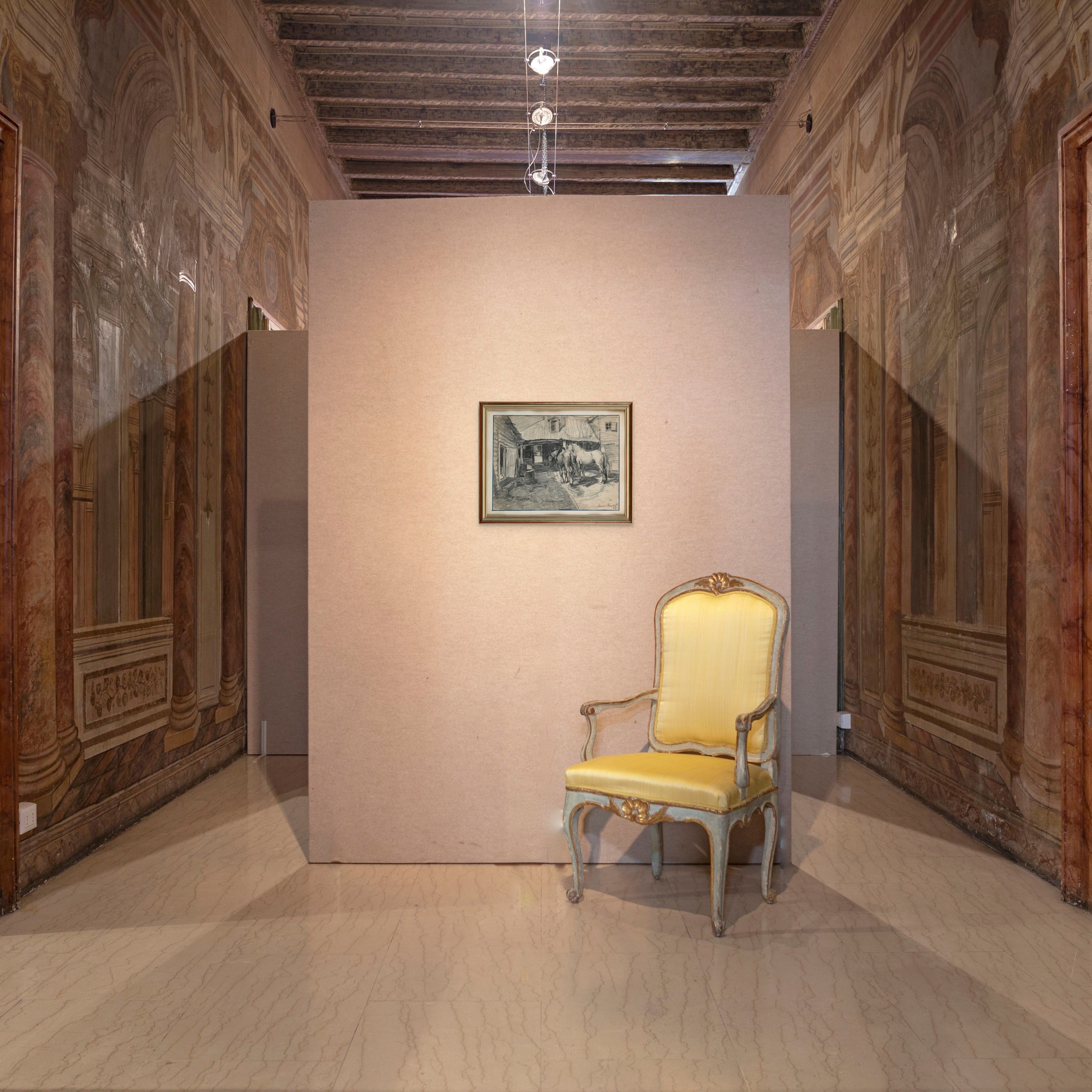 Alessio Issupoff - Cavalli nel Cortile
