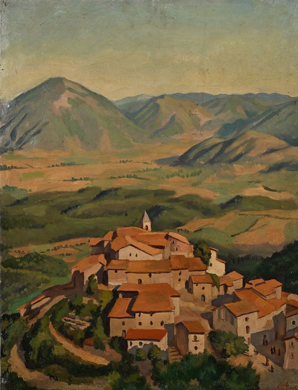 Giuseppe Ciotti - Vallinfreda e Veduta del Piano del Cavaliere 