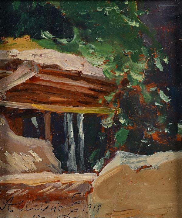 Una rimessa in campagna