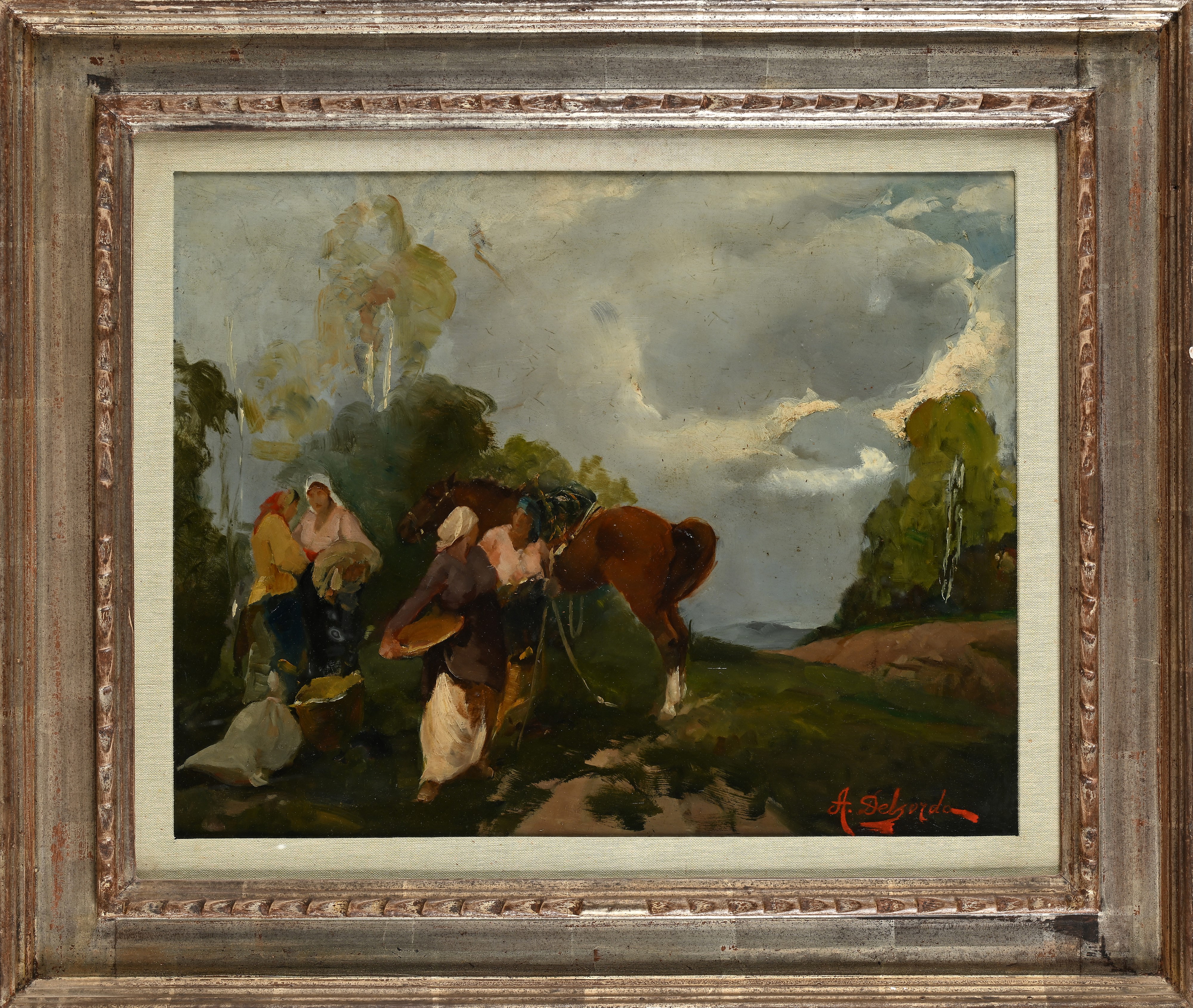 Alfredo del Sordo - Sosta di Contadine in Campagna