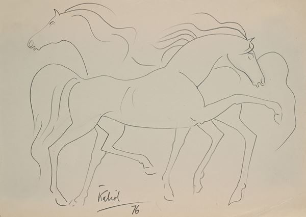 Khaled Rahhal - Due cavalli