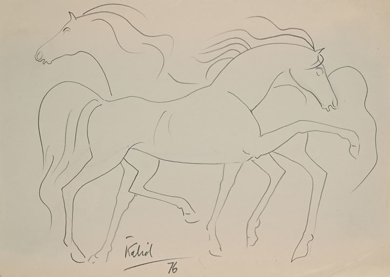Khaled Rahhal - Due cavalli