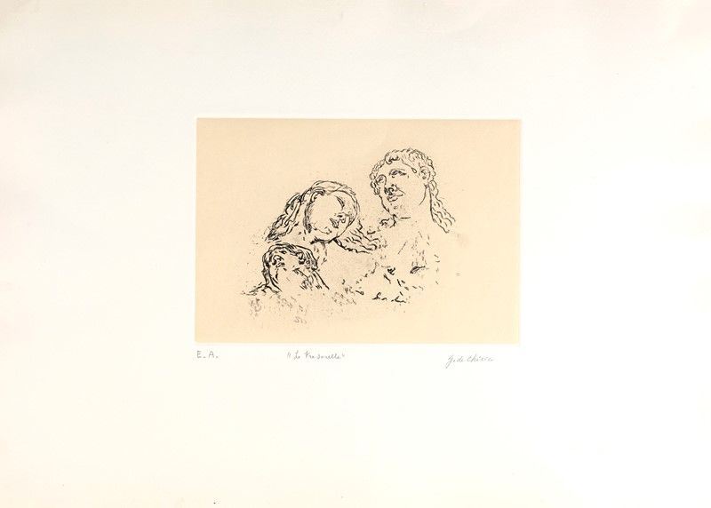 Giorgio De Chirico - Le Tre Sorelle