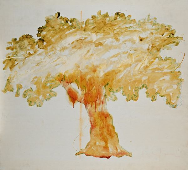 Mario Schifano - Senza titolo (Albero della vita)