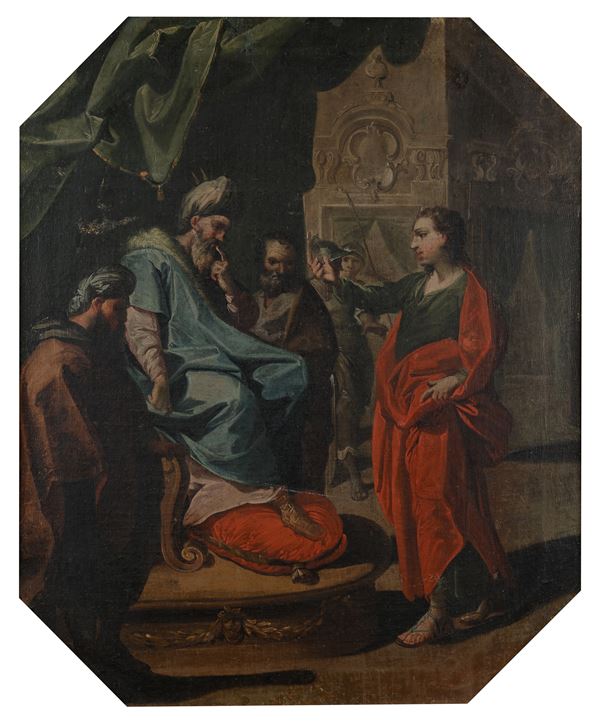 Giuseppe davanti al faraone