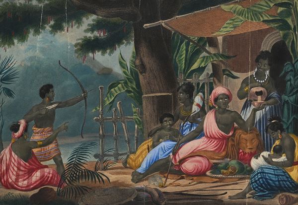 Allegoria del continente africano