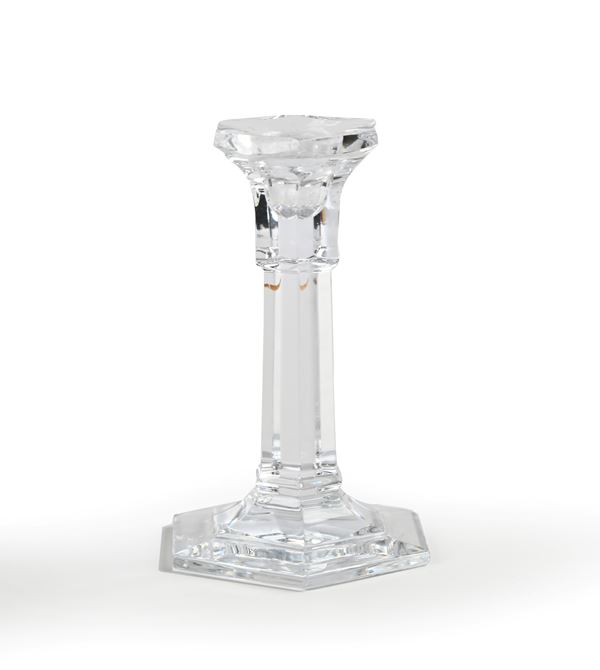 Candeliere da tavolo in cristallo, Rogaska, Slovenia  - Asta Design e Arti Decorative del XX Secolo - Casa d'Aste Arcadia