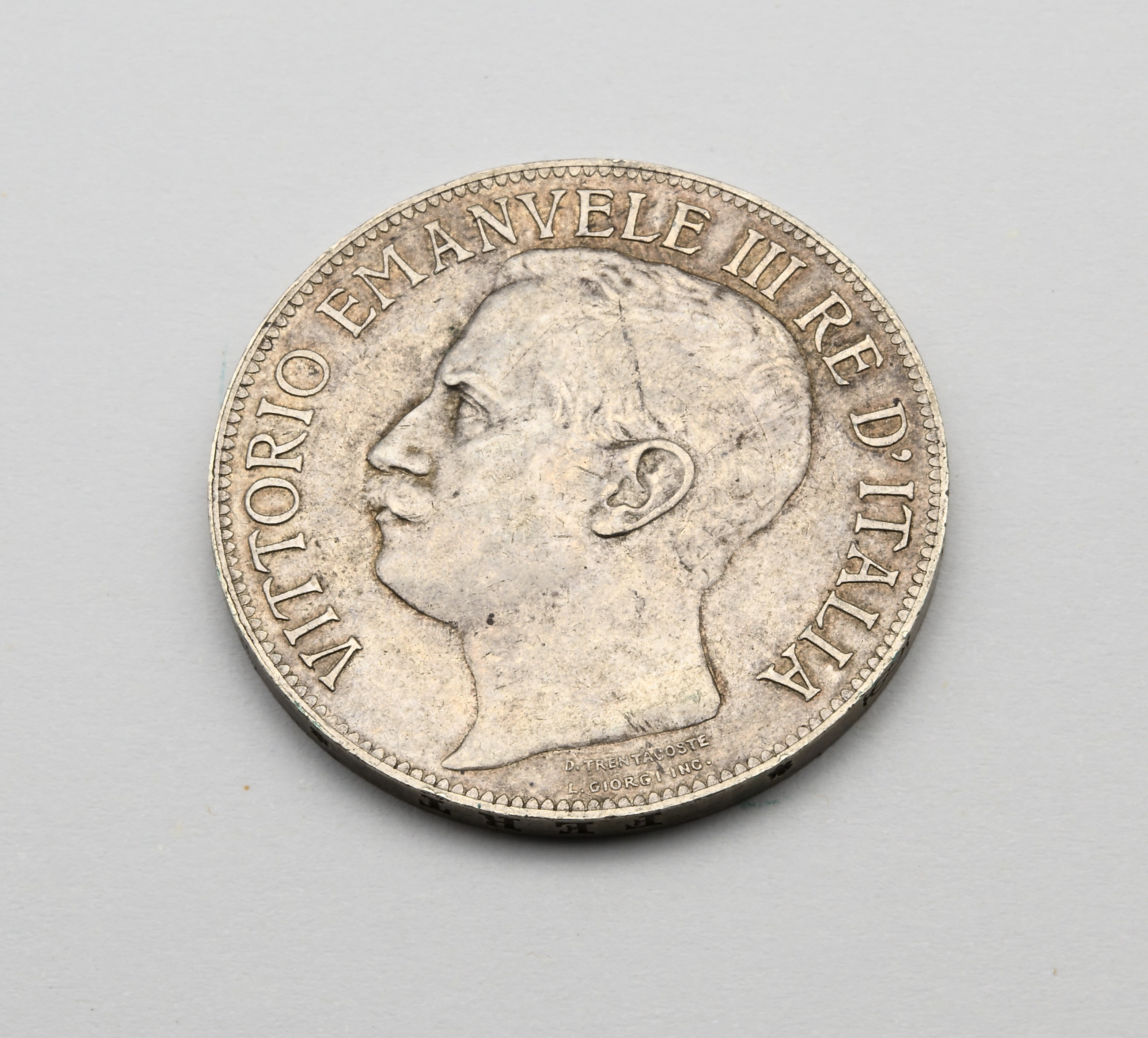 5 Lire 1911 Vittorio Emanuele III Regno D'italia