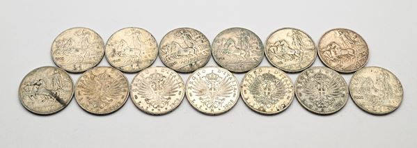 1 Lira Aquila 1901, 1902, 1905, 1906, 1907, Quadriga veloce 1908, 1909, 1910, 1912, 1913, Quadriga briosa 1915, 1916, 1917 Vittorio Emanuele III Regno d'Italia