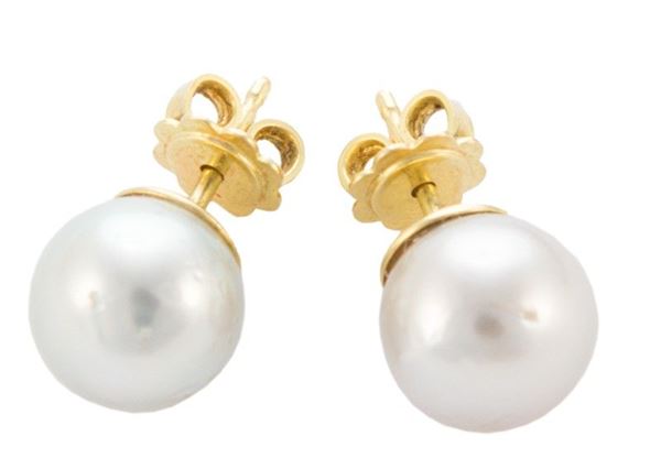Orecchini con  Perla Australia