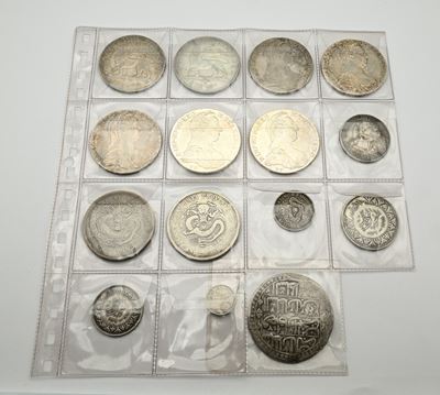 Lotto Monete: Dollaro 1897 Provincia Anhwei, Dollaro 1899 Provincia Chihli, 20 Cents Provincia Ma...
