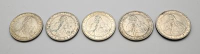 Lotto di 5 Monete da 20 Lire 1931, 1932, 1933, 1935 e 1937 Repubblica di San Marino