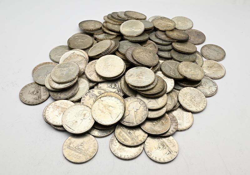 Lotto di 149 Monete da 500 Lire Repubblica Italiana