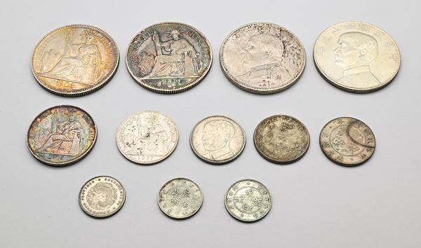 Lotto monete China ed Indochina